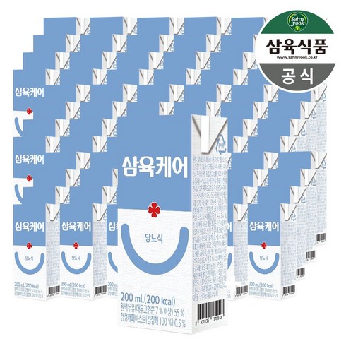 삼육 케어 당뇨식 200ml, 72팩, 1개