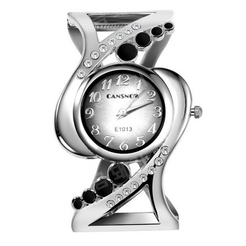 특별 패션 팔찌 라인석 우아한 여성 시계