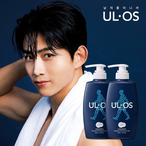 ulos - 우르오스 스칼프 샴푸, 500ml, 2개