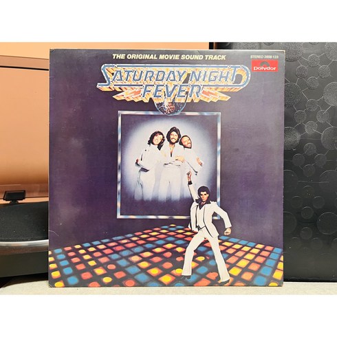 1978 비지스 Saturday Night Fever_토요일밤의 열기 ost LP (음반 EX+ 자켓 EX)