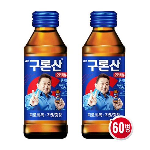 구론산 - 영진구론산 바몬드 오리지날 피로회복제, 150ml, 60개