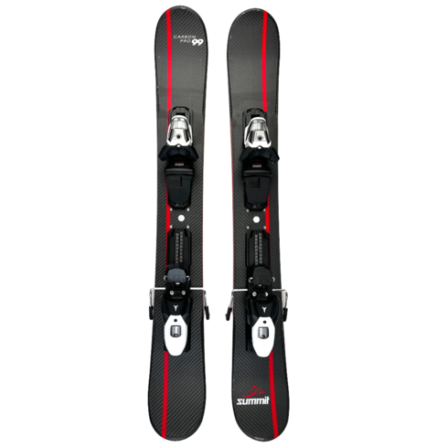 2023년 가성비 최고 써밋스키보드 - Summit Carbon Pro 99cm Skiboards Snowblades Mounted w. Atomic M10 Ski Bindings