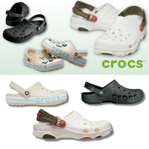 썸머 클로그 샌들 - 국내매자판 크록스 샌들 여름 슬리퍼 남여공용 가벼운 밴딩슬리퍼 스포티 데일리 슈즈 아웃도어 방수화