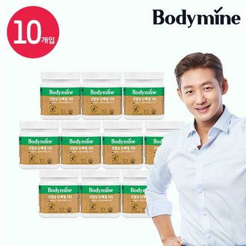 산양유 단백질 100 10통  스푼 2개 - [바디마인] 산양유 단백질 100 10통 + 스푼 2개, 상세 설명 참조