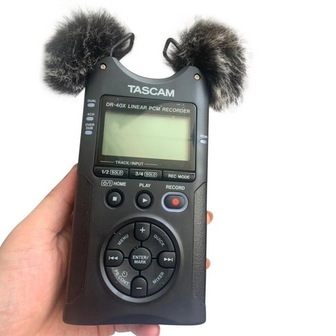 Pop FilteDead 고양이 모피 마이크 윈드 스크린 실내 스폰지 윈드 머프 커버 Tascam DR40 Dr40X DR07 DR07X X8 폼 윈드 실드, 2.Furry