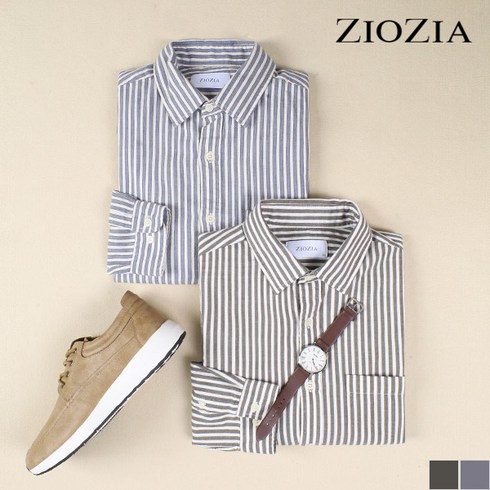 지오지아 코튼 100 라이트 플란넬 셔츠 B ABA4WC1104 B