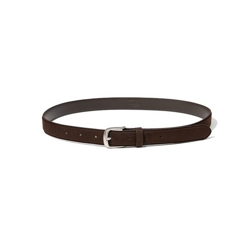 halden벨트 - Halden (W) basic square suede belt (T023_brown)