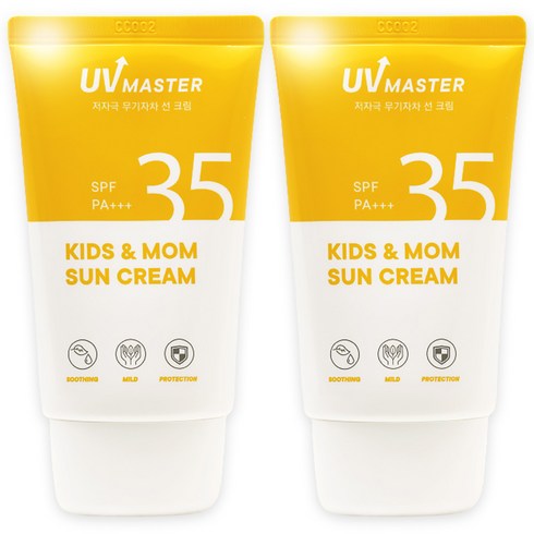 토니모리 2개 유브이 마스터 키즈 앤 맘 선크림, 1개, 0.05l