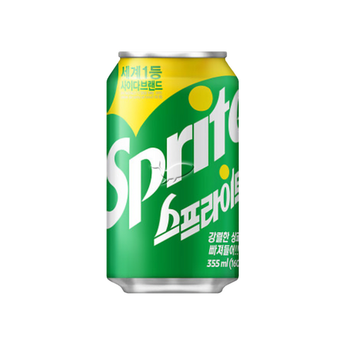 스프라이트 캔, 355ml, 1개