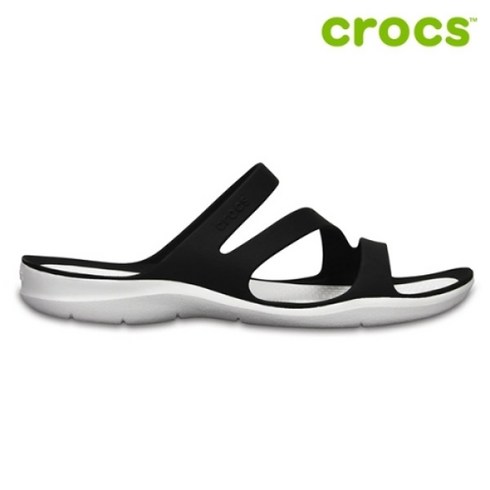 2023년 가성비 최고 어썸홀리데이 스위프트 - 크록스 스위프트 워터 여성샌들 203998-066