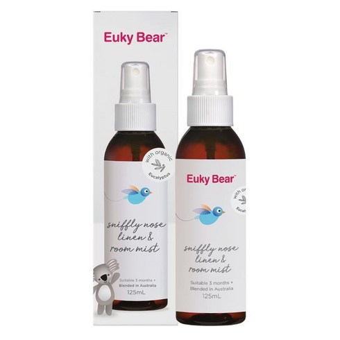 유키베어룸스프레이 - 유키베어 슬리피타임 린넨&룸 미스트 Euky Bear Sleepy Time Linen & Room Mist 125ml, 1개