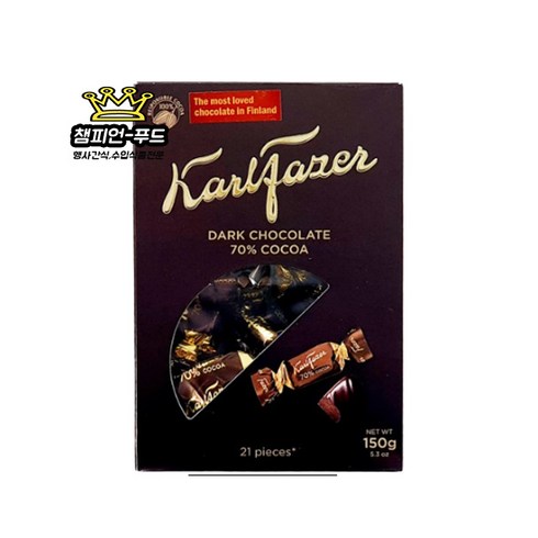 칼파제르 다크 초콜릿 150g, 2개