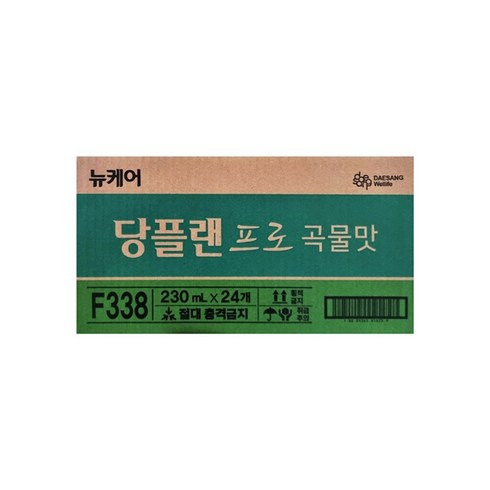 무배당 하나가득담은 99플랜 - 대상웰라이프 뉴케어 당플랜프로 230ml (당뇨식) / 230ml 48팩, 48개