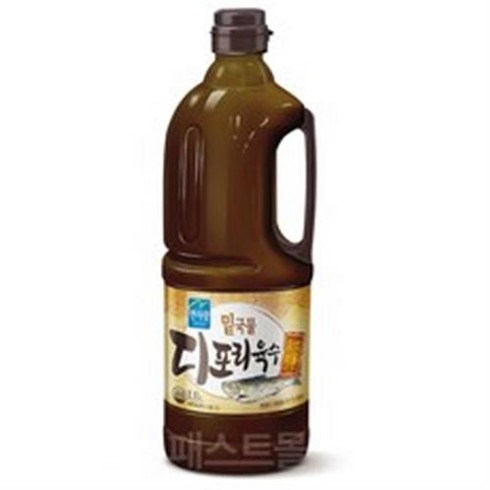 면사랑육수 - 면사랑 밑국물 디포리육수, 3개, 1.8L