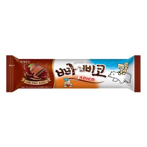 롯데푸드 빠삐코 초코, 130ml, 35개