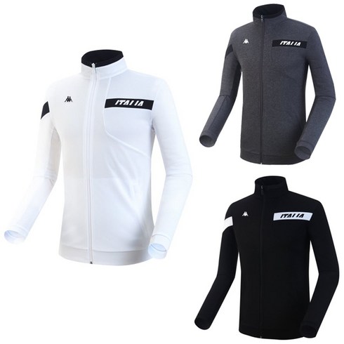 2023년 가성비 최고 카파이탈리아 - 카파 남성 ITALIA 레터링 플리스 상의 KLFT361MM