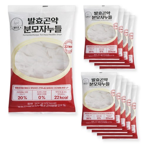 곤약말이 - 마틴조 발효 곤약 분모자누들 22kcal 200g, 10개