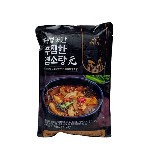 염소탕 - [정성곳간] 푸짐한 염소탕 700gx8팩, 700g, 8개