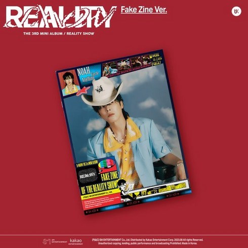 [CD] 유노윤호 - 미니앨범 3집 : Reality Show [Fake Zine ver.] : *[종료] 포스터 종료