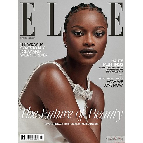 Elle Uk 2023년11월호 (영국 엘르 여성 패션전문지 월드매거진) - 당일발송