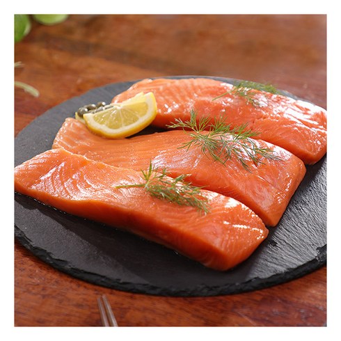 프리미엄 연어회 250g x 4팩  - [Premium Salmon] 프리미엄 연어회 250g x 4팩 (총 1kg), 상세 설명 참조