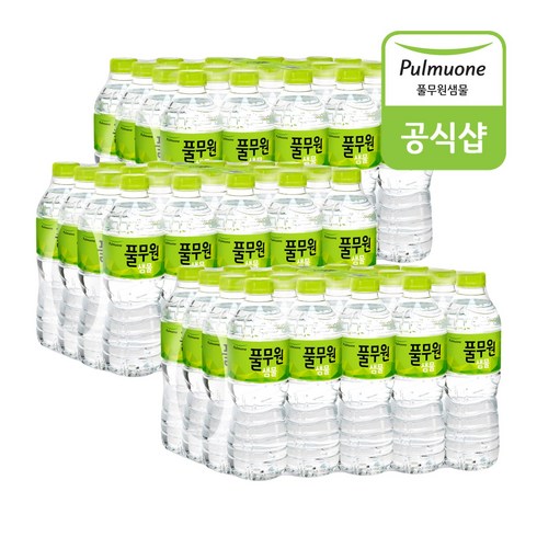 생수500 - 풀무원샘물 by Nature 생수 500ml x 60병, 60개