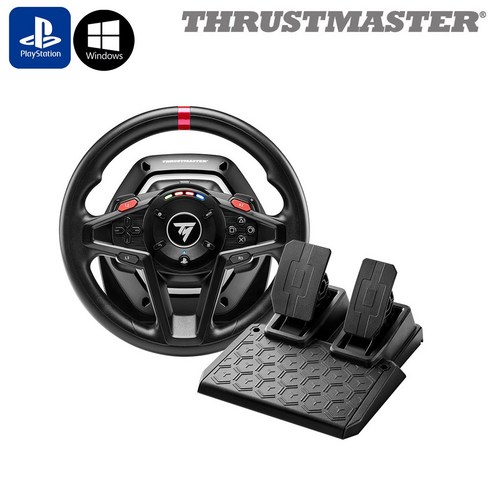 트러스트마스터 - 트러스트마스터 T128 PS5 레이싱휠 2패달포함(PS5/PC지원), 1개