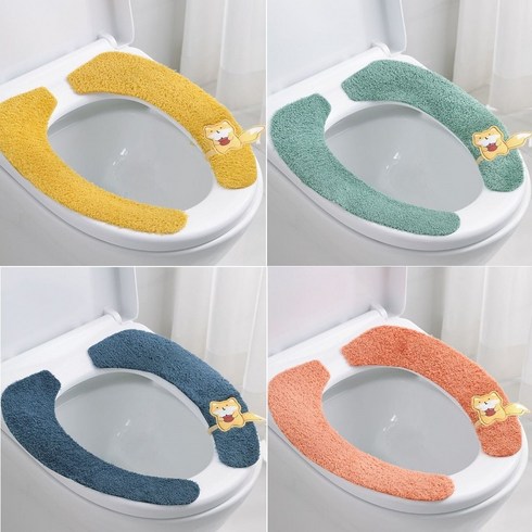 CNS 빨아쓰는 뽀송이 변기 시트 4개 세트, 8개입