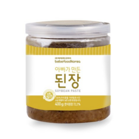 베베푸드 아빠가 만든 된장 400g, 한식 된장, 1개