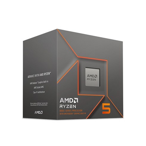 AMD 라이젠 정품박스 R5 8600G CPU (피닉스 AM5 쿨러포함), 1개, 선택하세요