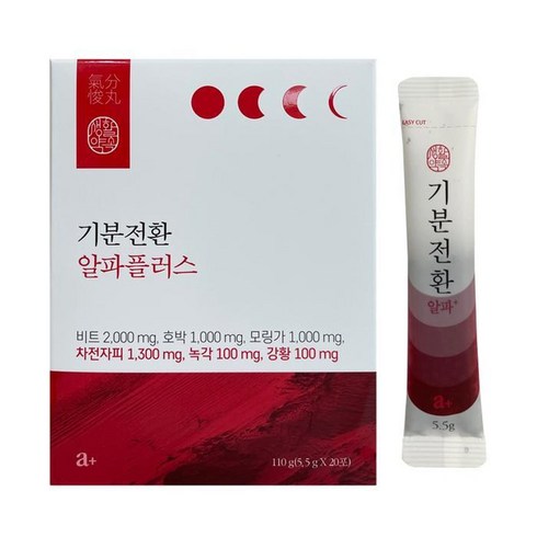 생활약속 기분전환 알파 플러스 5.5g x 20포 / win, 단일, 없음