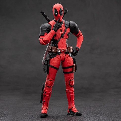 데드풀피규어 - 데드풀 울버린 액션 피규어, Deadpool, 1개