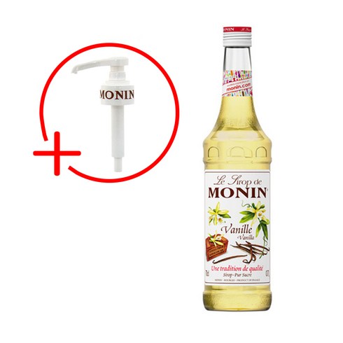 모닌 바닐라 시럽 1000ml+모닌 전용 펌프 증정