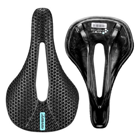 RYET 3D 카본 자전거 탄소섬유 안장 초경량 mTB 로드 사이클링 160g 140mm 143mm (5일배송), Carbon 3D Saddle, 1개