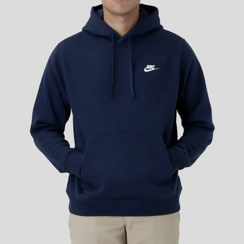 2023년 가성비 최고 나이키후드티 - 나이키 NSW 클럽 플리스 기모 후드티 풀오버 긴팔 티셔츠 남여공용