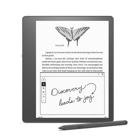 [New] Kindle Scribe 킨들 스크라이브 (64GB) 10.2 인치 디스플레이 Kindle 사상 최초의 필기 입력 기능 탑재 프리미엄 펜 첨부