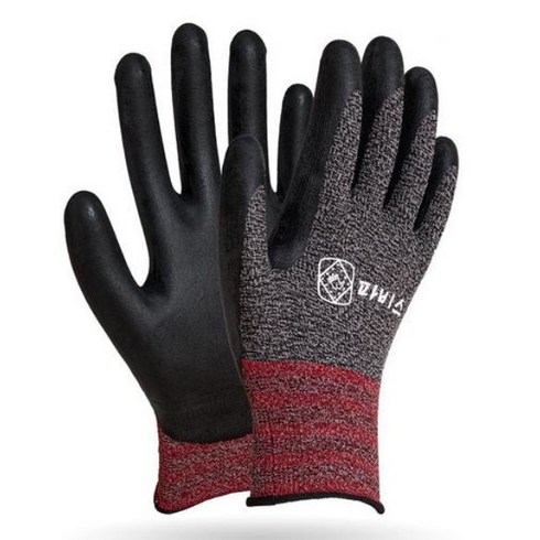 2023년 가성비 최고 ak장갑버튼 - 파비스 NBR 안전 작업 코팅 장갑 논슬립 스마트폰터치(10개1set), L사이즈 10개 1세트, 10개