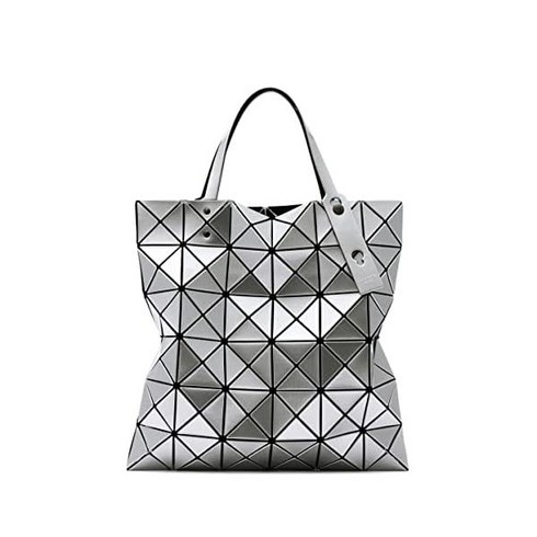 2023년 가성비 최고 바오바오백 - 바오바오 토트백 BAO ISSEY MIYAKE 루센트 베이직루센트 6x6 SHINY SILVER BB AG053 91 실버 120401