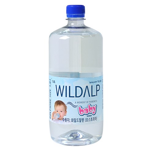 와일드알프베이비워터 - 와일드알프 베이비워터, 1L, 6개, 와일드알프 베이비워터 1000ml