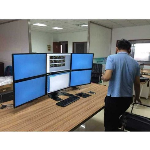 2023년 가성비 최고 노트북암 - 모니터암 6대 스탠드 거치대 동시거치 27인치 주식 멀티, (32인치 지원) - 6개
