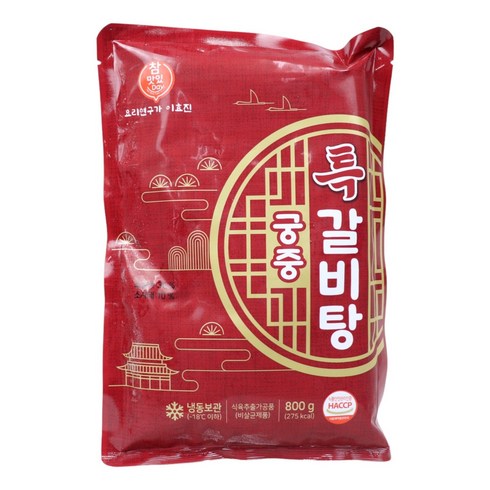 요리스 왕갈비탕 61팩  - ["쿠팡최대 할인!!] 용량 UP! 요리연구가 이효진의 궁중 특 갈비탕 10팩 / 8kg!, 10개, 800g
