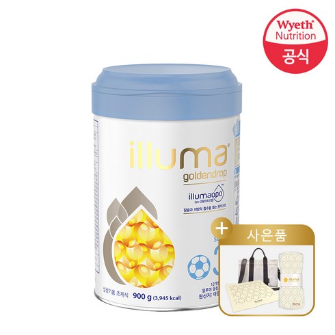 일루마 골든드롭3 분유 3단계, 900g, 2개