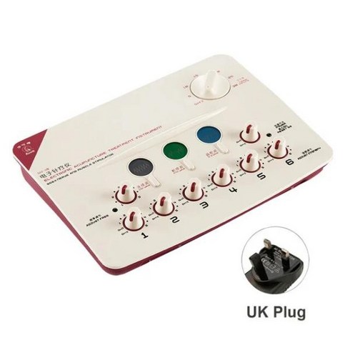 전기 EMS 침술 근육 바디 마사지 장치 텐스 물리, 03 UK Plug