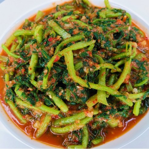 비건김치 - 비건김치 열무김치(오신채) 3kg 국산재료/별도발송/이벤트제외상품 radish vine kimchi, 2kg, 1개