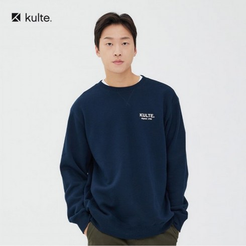 쿨트 009 빈티지 서클 크루넥 NAVY