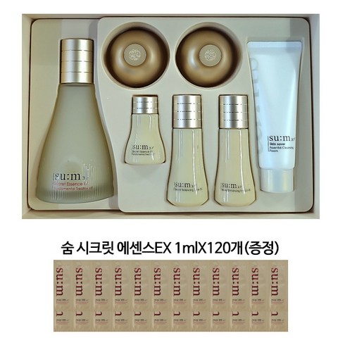 숨에센스 - 숨37 시크릿 에센스 EX 100ml 기획세트, 1개, 0.1l