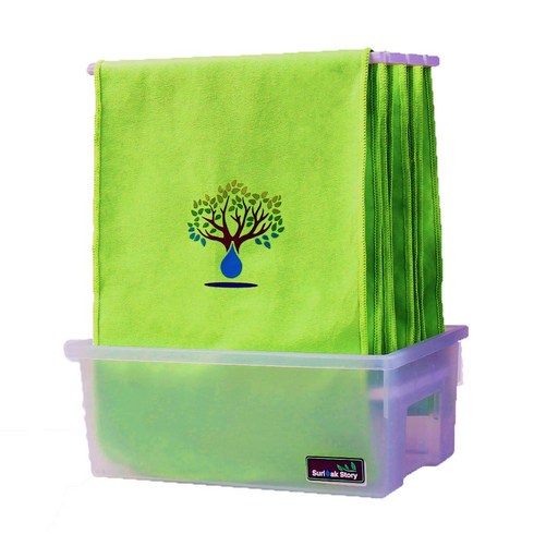 2023년 가성비 최고 가습기 나무위키 - [수리나무 스토리]수리나무 천 가습기 천연 가습기 자연기화 무소음 4L 대용량 신생아 가습기, 4L 그린