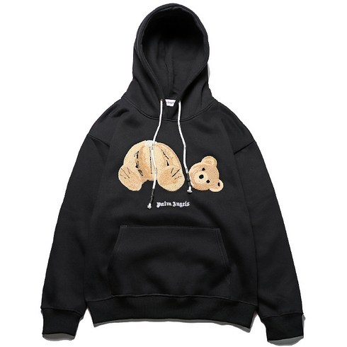 ANYOU 커플 추동 단두곰 후드티 남여공용 데일리 빅사이즈 루즈핏 후드티