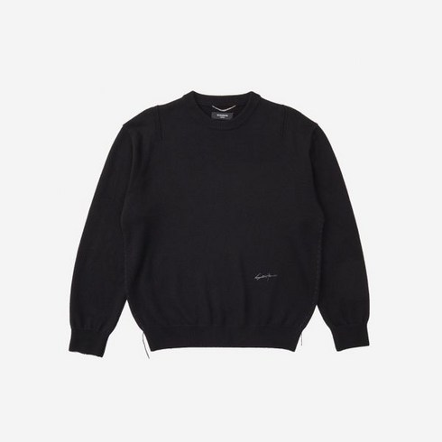 2023년 가성비 최고 송지오옴므 - 송지오 옴므 SC30 크루넥 니트 블랙 Songzio Homme SC30 Crewneck Knit Black