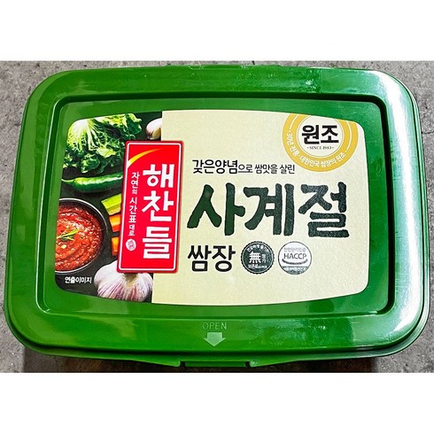 해찬들사계절쌈장 - 해찬들 사계절쌈장 3KG, 1개